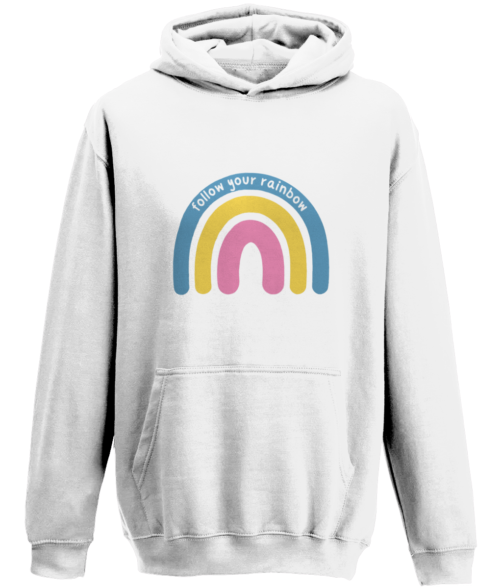 AWDis Kids Hoodie Follow Your Rainbow