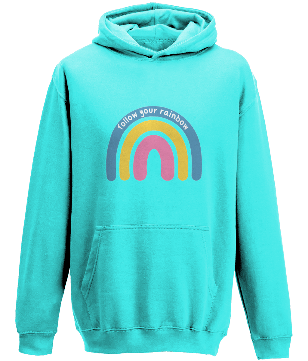 AWDis Kids Hoodie Follow Your Rainbow - Image 7