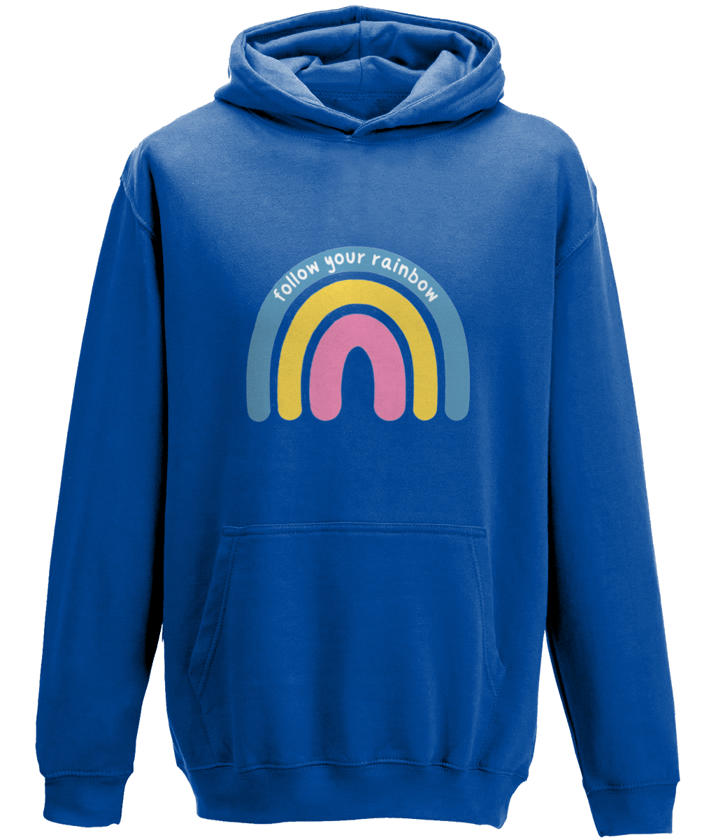 AWDis Kids Hoodie Follow Your Rainbow - Image 10