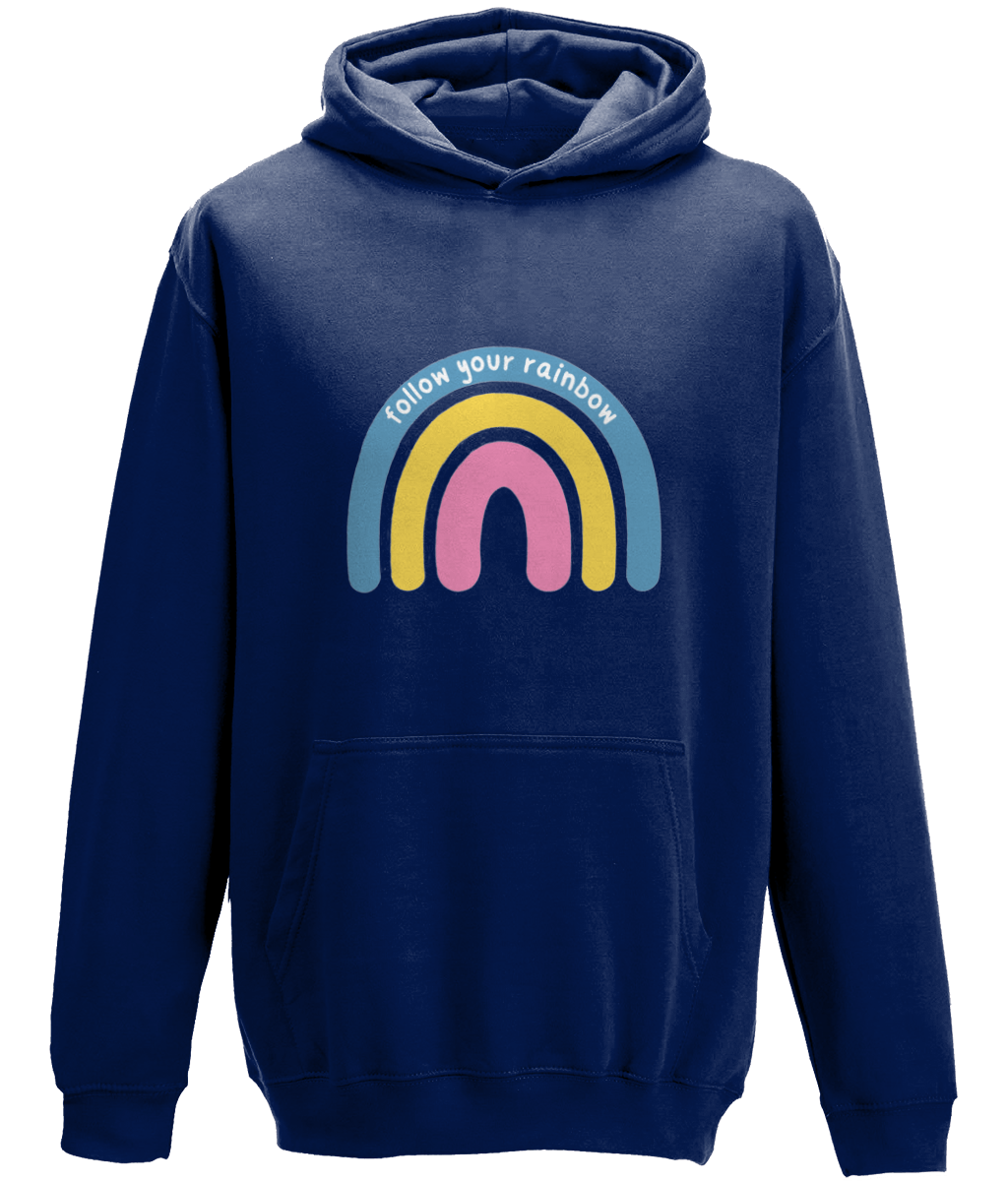 AWDis Kids Hoodie Follow Your Rainbow - Image 11