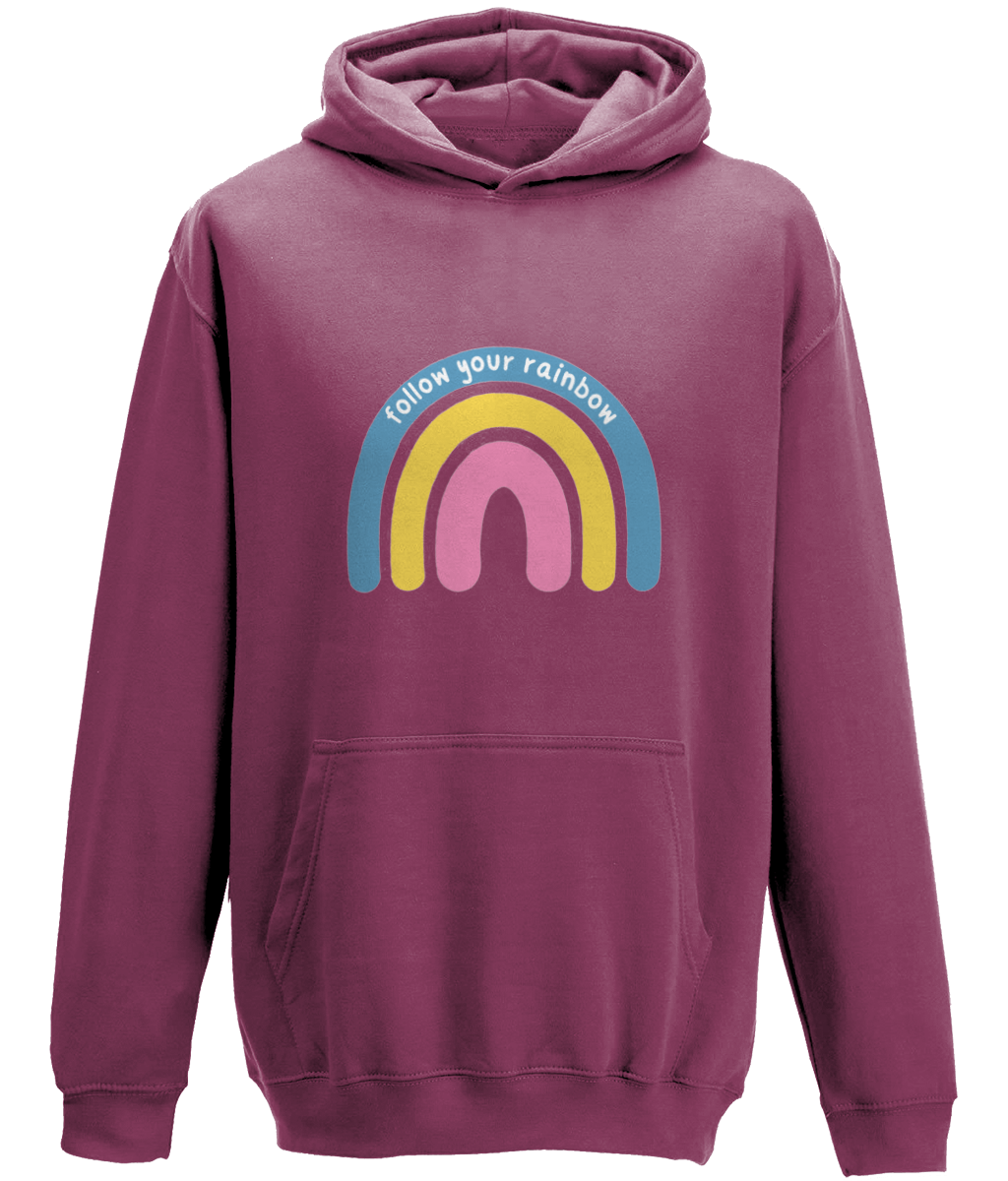AWDis Kids Hoodie Follow Your Rainbow - Image 14