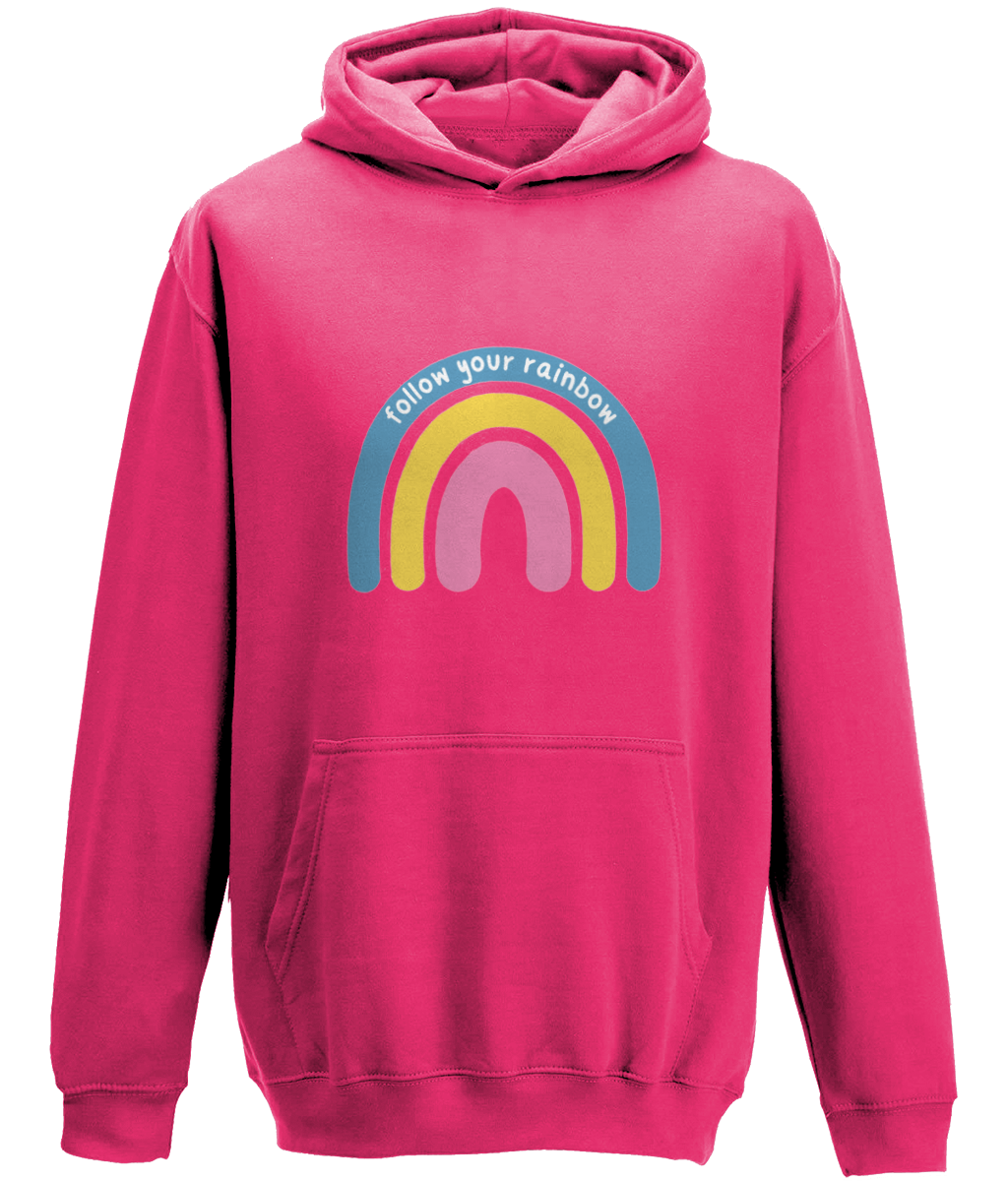 AWDis Kids Hoodie Follow Your Rainbow - Image 18