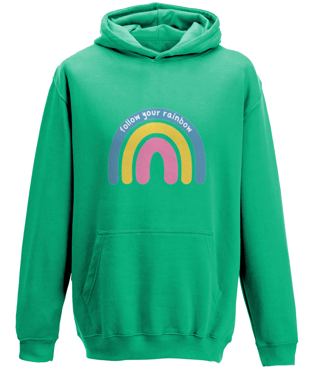 AWDis Kids Hoodie Follow Your Rainbow - Image 19