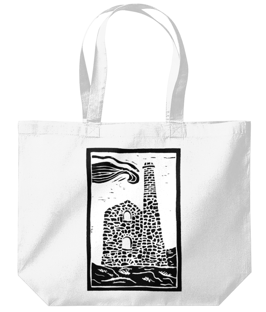 Organic Maxi Tote - WM265 Cornish Engine House